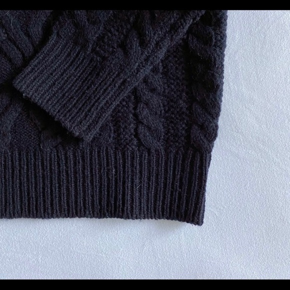 J Crew Wool Fisherman Sweater - Picture 3 of 3